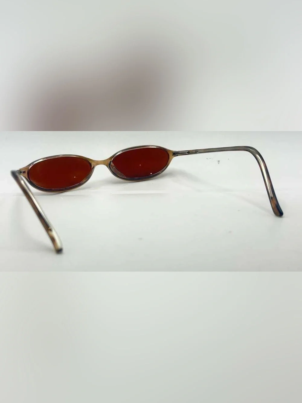 Guess GU1148 Brown Translucent Oval Sunglasses Frames Only